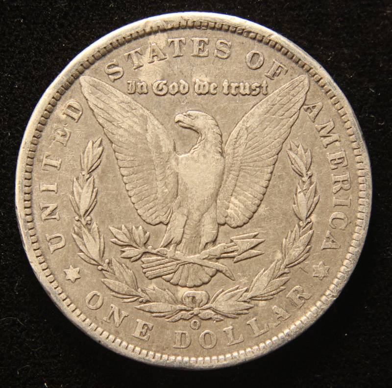 lot 69 image: 1900-O MORGAN SILVER DOLLAR