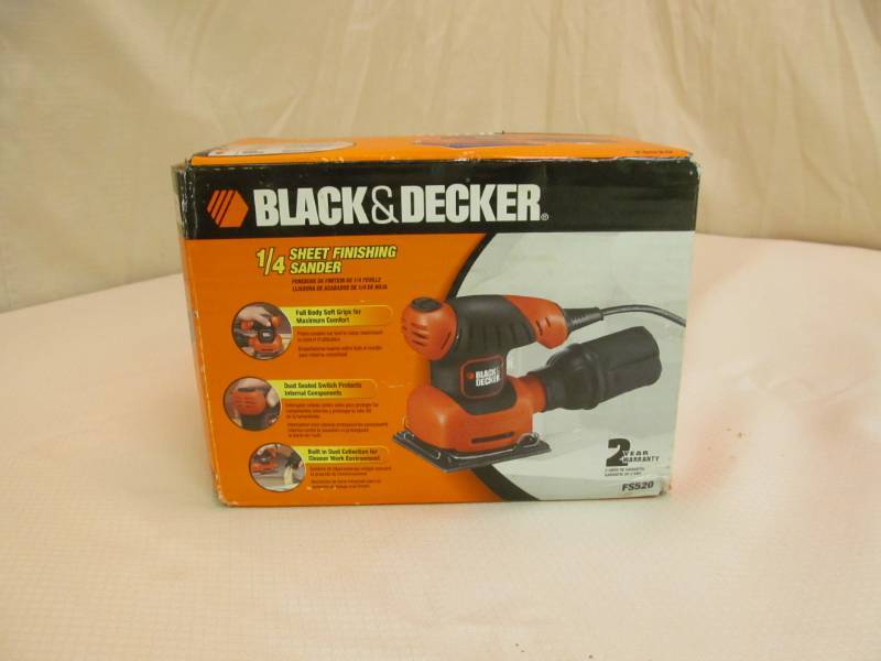 lot 23 image: Black n Decker sheet finishing sander