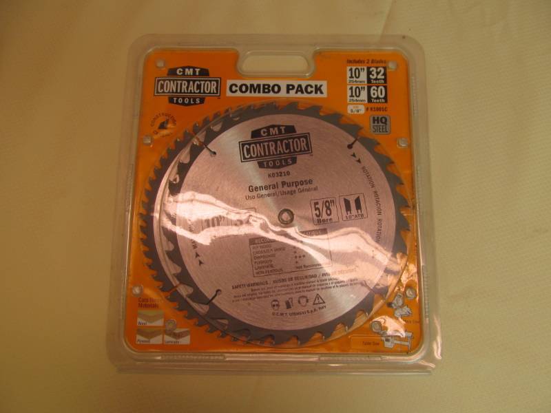 lot 28 image: CMT Contractor saw blades