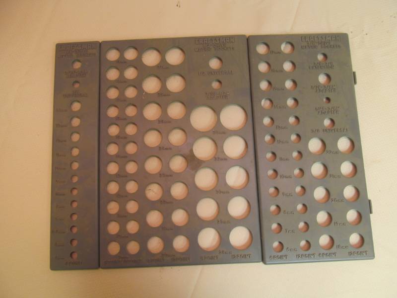 lot 38 image: Craftsman socket organizers
