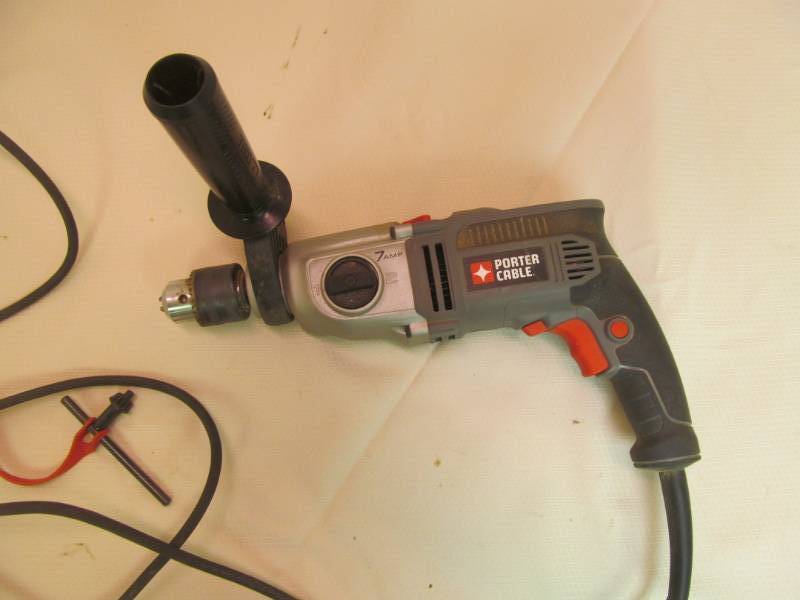 lot 45 image: Porter Cable hammer drill
