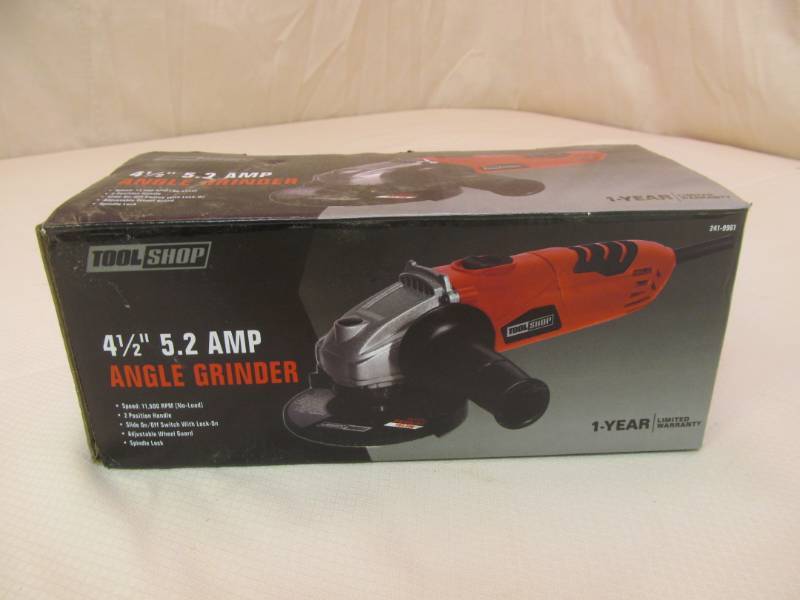 lot 49 image: tool shop angler grinder