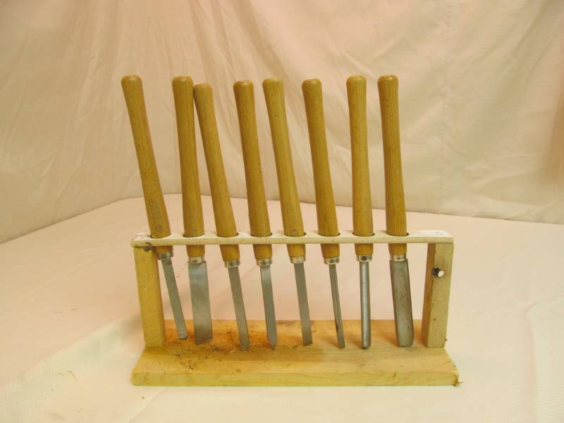 lot 75 image: Windsor design wood chisels