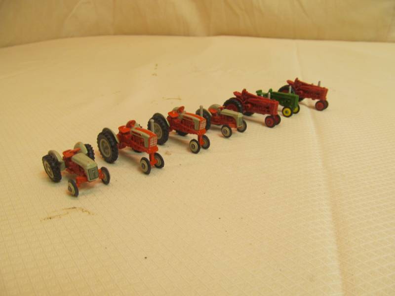 lot 84 image: toy tractors