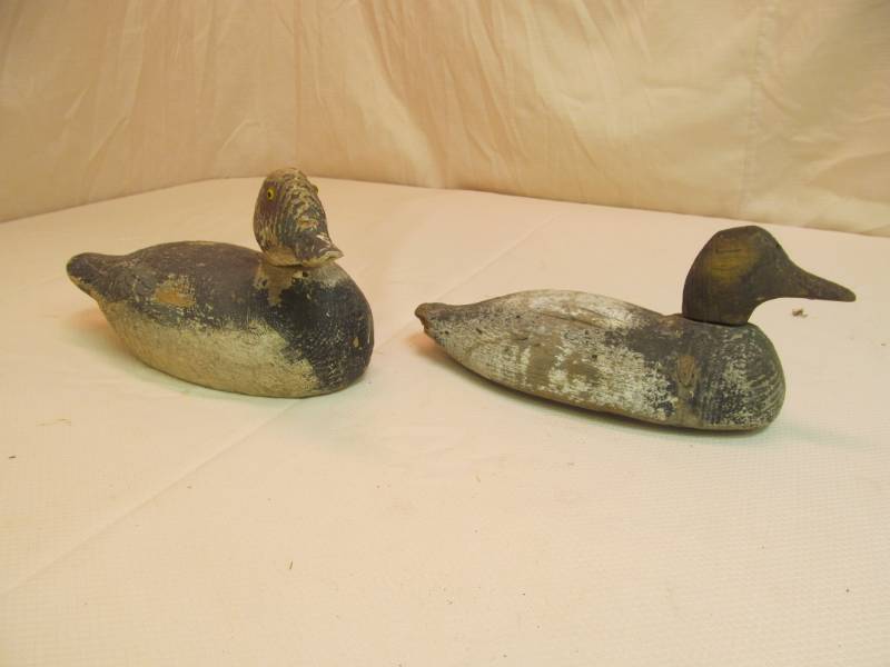 lot 176 image: vintage wood duck decoys