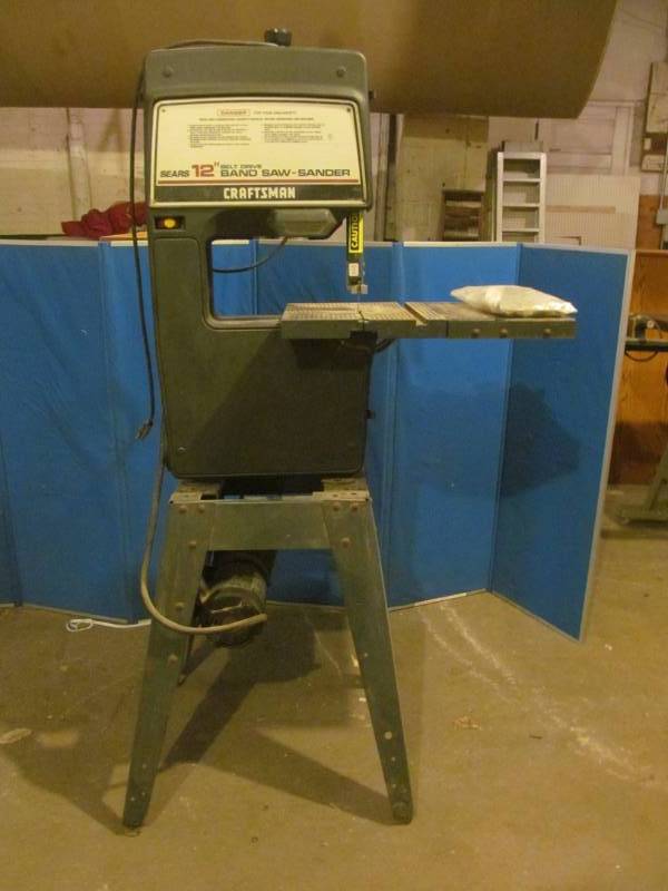 lot 78 image: Craftsman 12 band saw sander