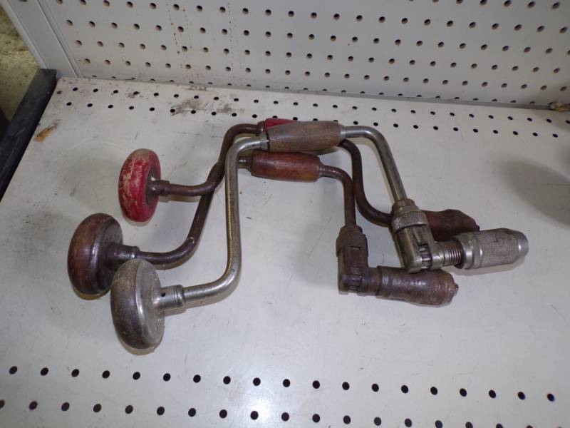 lot 27 image: 3 Vintage Drills