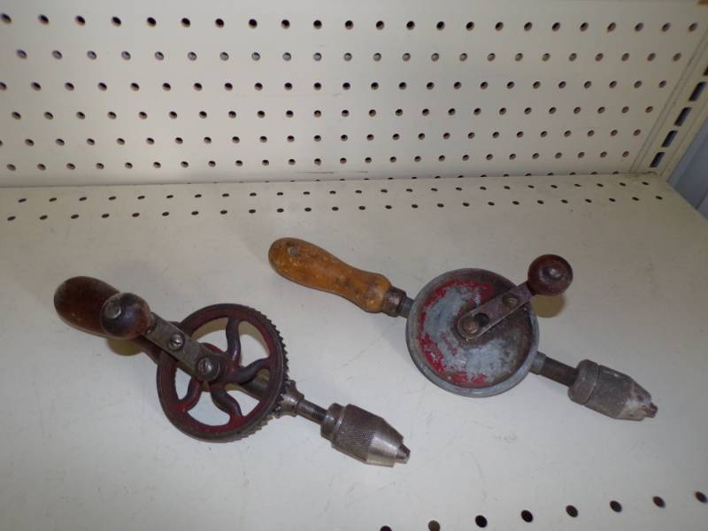 lot 33 image: 2 Vintage Drills
