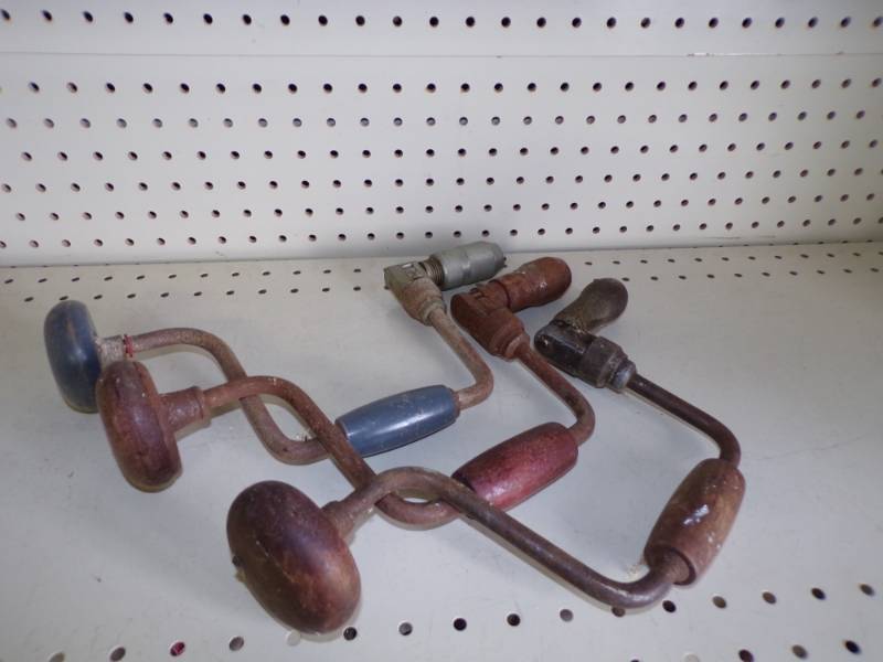 lot 34 image: 3 Vintage Drills