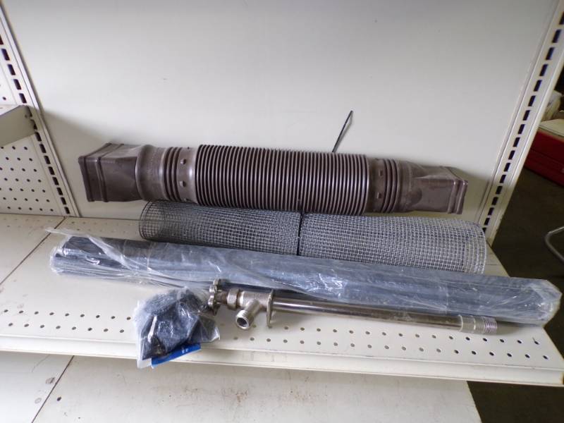 lot 55 image: Metal Rails, Frost Proof Faucet, Screen and Drain Tube