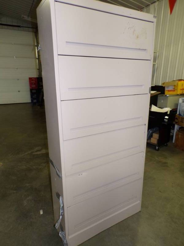lot 110 image: File Shelf with doors