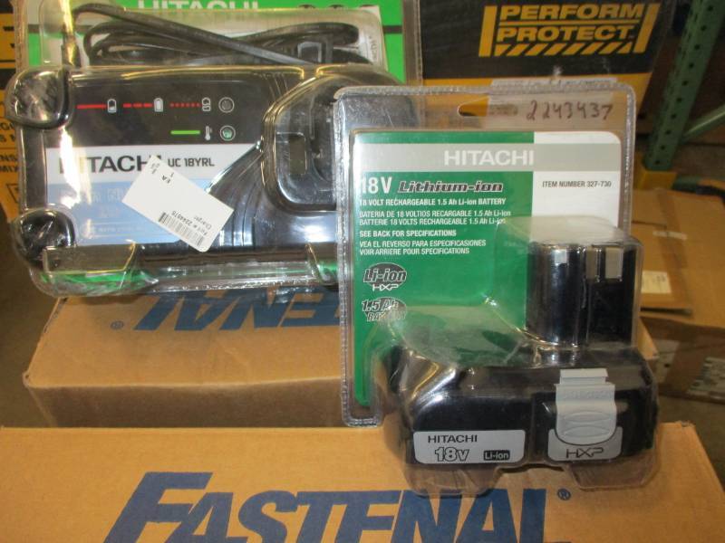 Hitachi 18V Battery & Charger