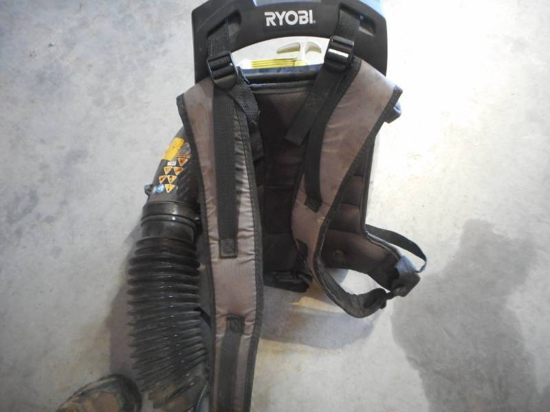 lot 21 image: Ryobi Backpack Blower