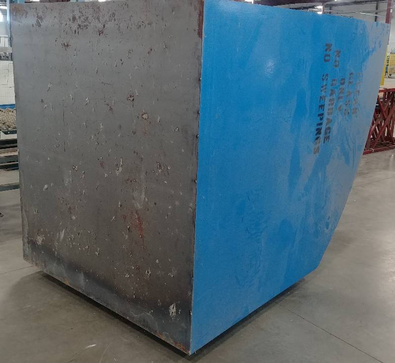 lot 11 image: Custom Built heavy steel enclosure