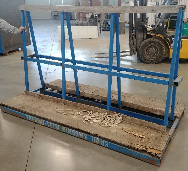 lot 18 image: Custom Built Steel 8 Length A-Frame