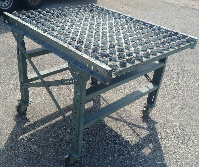 Heavy Duty Roller Table 40"x48" Industrial Tools, Equipment, Material