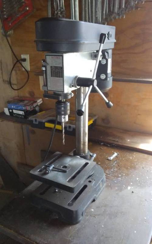 lot 2 image: National 5-Speed Drill Press