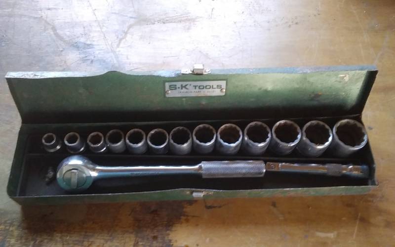 lot 29 image: S & K Socket Set With Ratchet & Extension