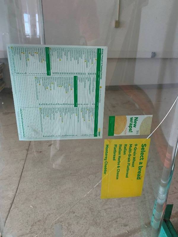 5 Foot Plexiglass Sneeze guard Cover