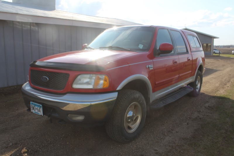 2001 Ford F150 Lariat Crew Cab 4x4
