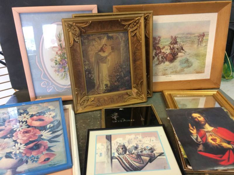 lot 24 image: Warner Sallman, Kriebel & Bates, Lithos, and More