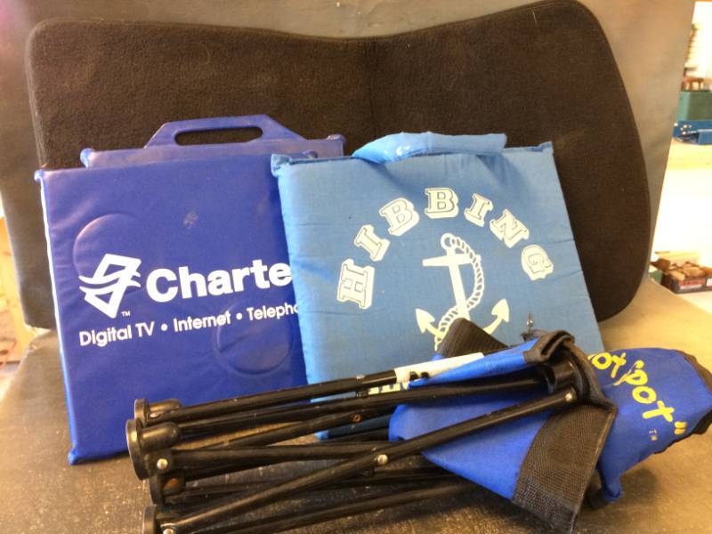 lot 45 image: Assorted Stadium Seat Cushions