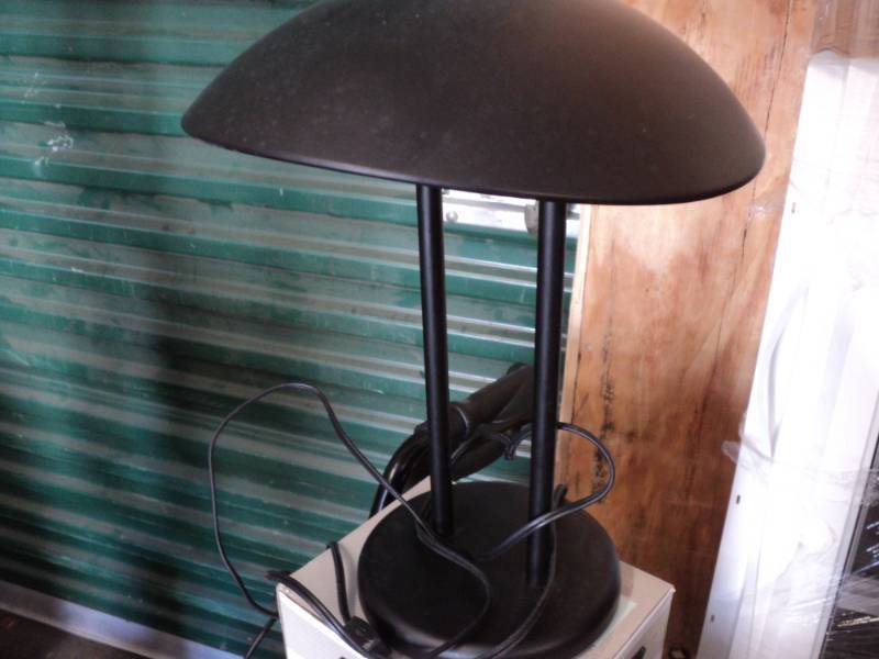 lot 67 image: Black Lamp...