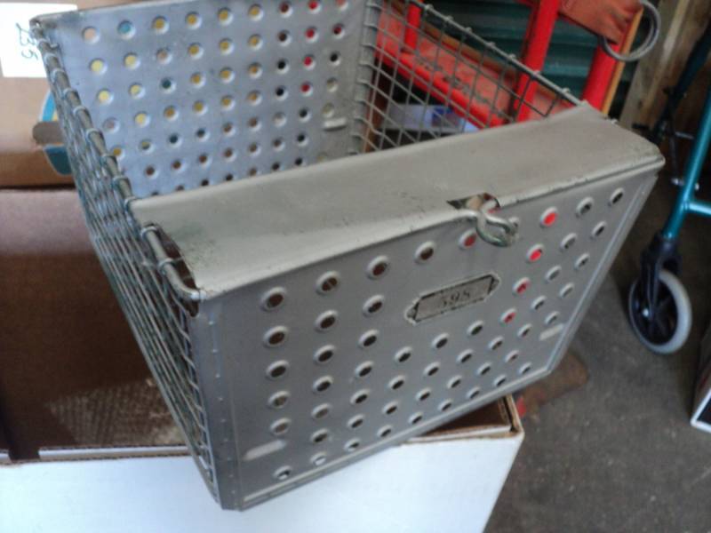 lot 75 image: Metal Locker Box # 598...