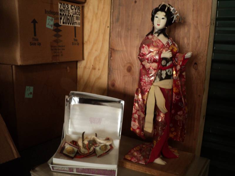 lot 88 image: Nishi Doll made in Japan and Japane...