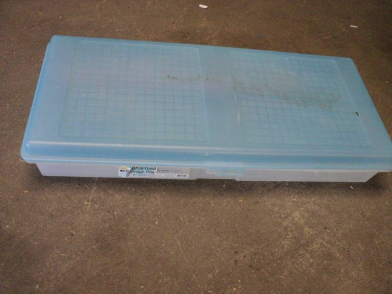 lot 153 image: Under Bed Storage Container and 2 R...