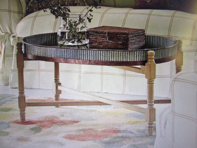 lot 23 image: Bottlecap Coffee Table open box Ret...