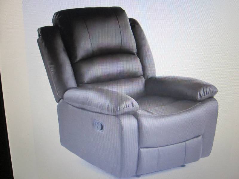 lot 41 image: Overstuffed Recliner open box Retai...