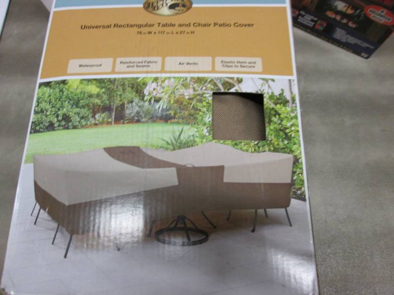 lot 71 image: Hampton Bay Patio Rectangular Table...