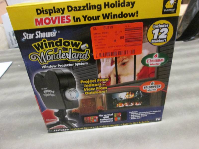 lot 72 image: Star Shower Window Projector System...