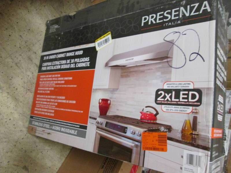 lot 97 image: Presenza 30 in. Under Cabinet Range...