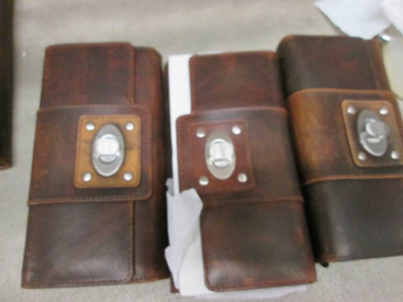 lot 107 image: Lot of 3 Moonshadow Canyon Leather ...