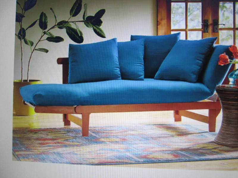 lot 133 image: Lounger Sofa Bed open box Retail $3...