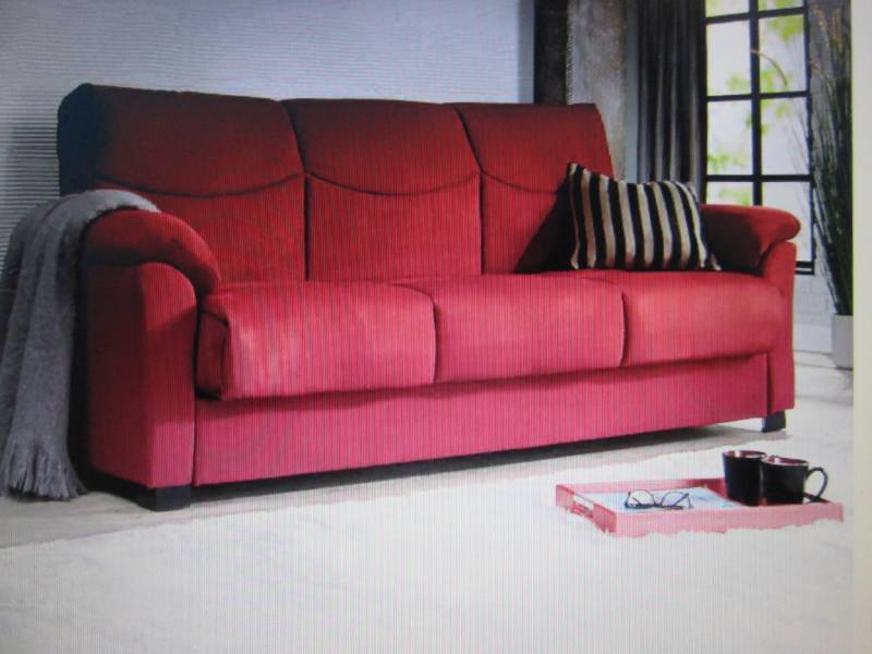 lot 143 image: Improved Super Plush Sofa open box...