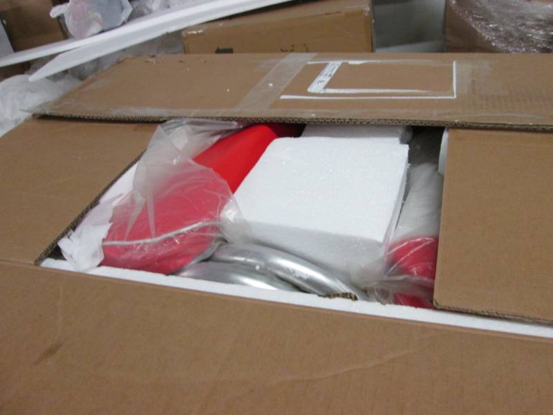 lot 191 image: Set of 2 Retro Dining Chairs open b...