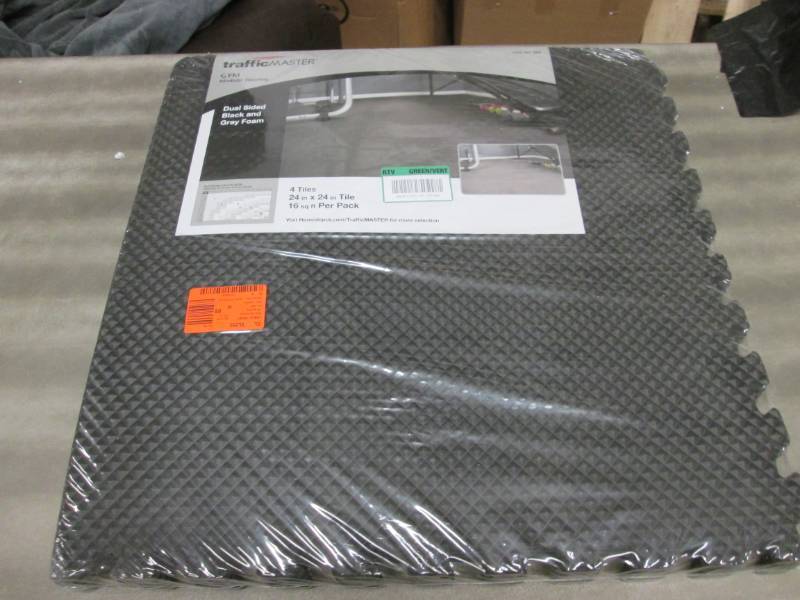 lot 203 image: TrafficMaster BlackGray 24 in. x 2...