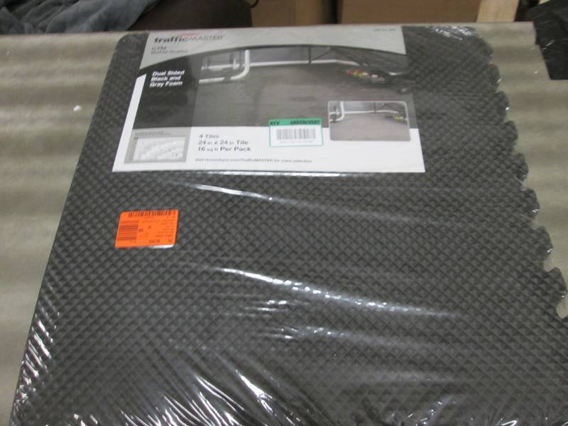 lot 204 image: TrafficMaster BlackGray 24 in. x 2...