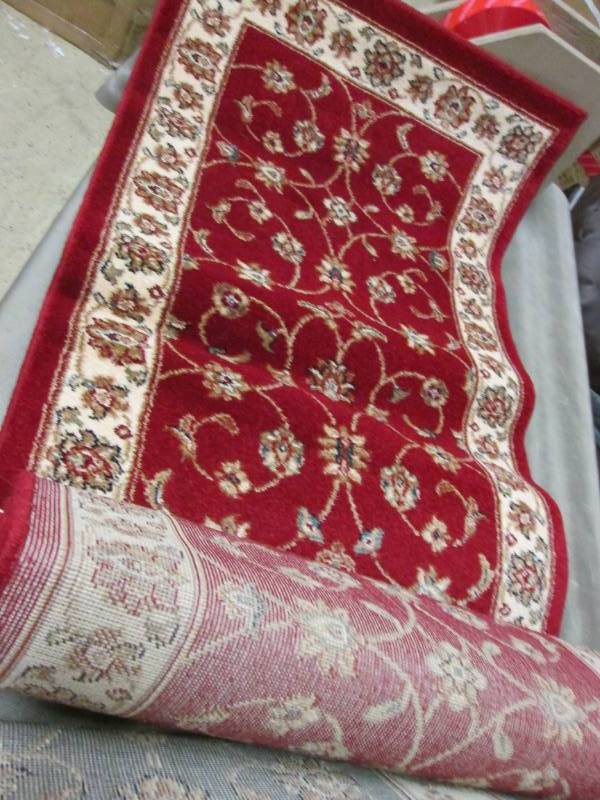 lot 206 image: Home Decorators Collection Red Runn...