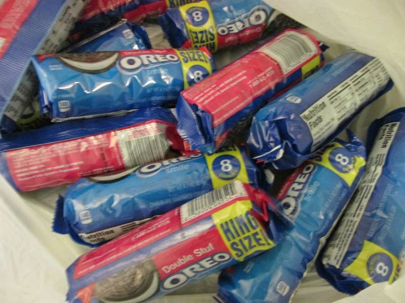 lot 260 image: 12 packs Oreo King Size Double Stuf...
