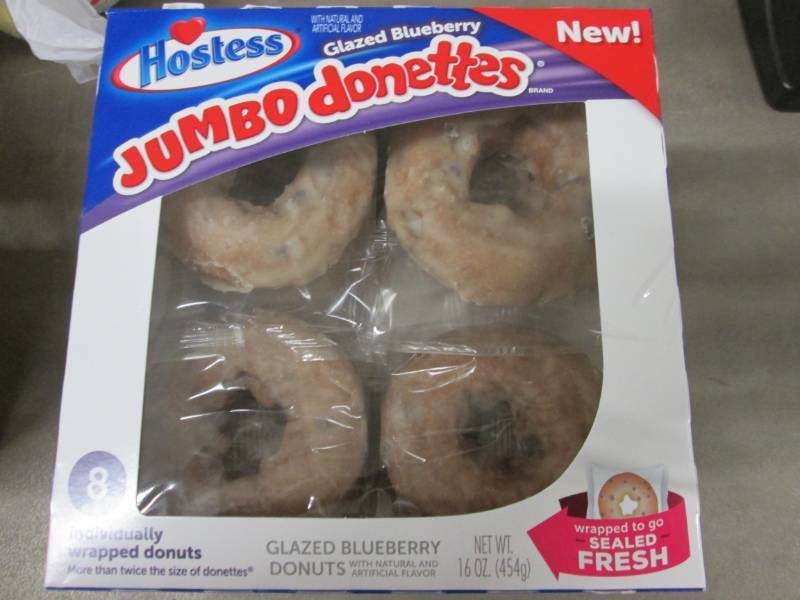 lot 270 image: 3 Boxes of 8 Jumbo Glazed Blueberry...