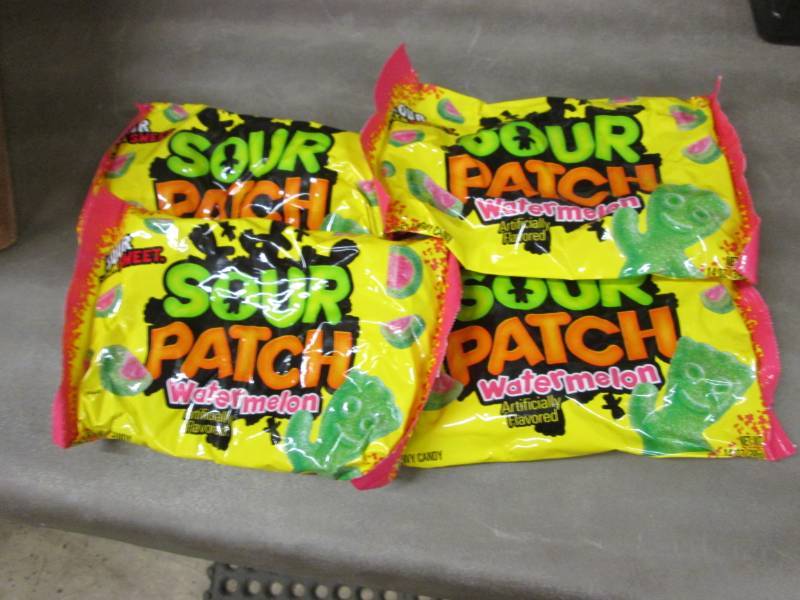 lot 273 image: 4 Bags Sour Patch Watermelon Candie...