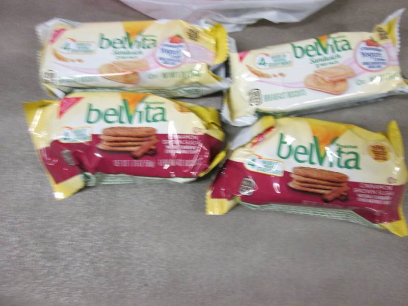 lot 278 image: 12 Belvita Bars Assorted 1.76 oz...