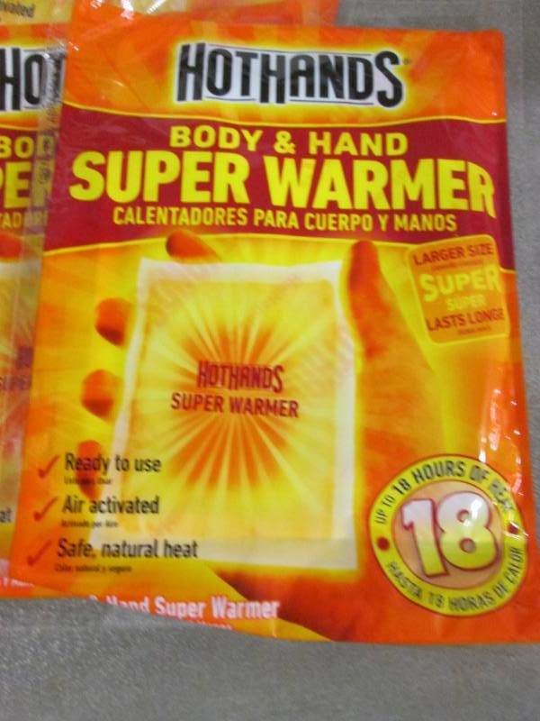 lot 297 image: 13 HotHands Body & Hands Warmers...