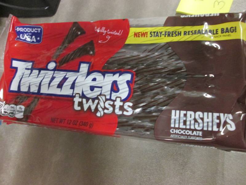 lot 306 image: Lot of 5 Packs Twizzler Twists Hers...