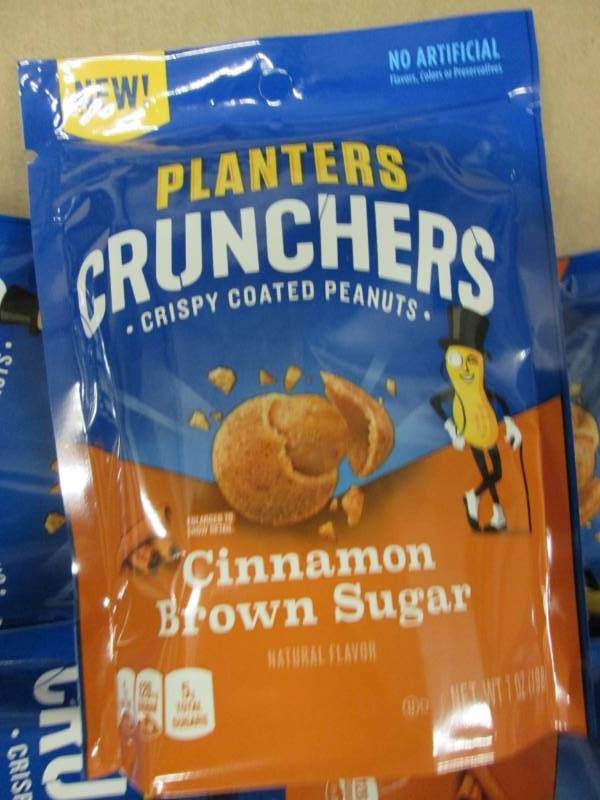lot 317 image: Case of 8-7 oz Planters Crunchers C...