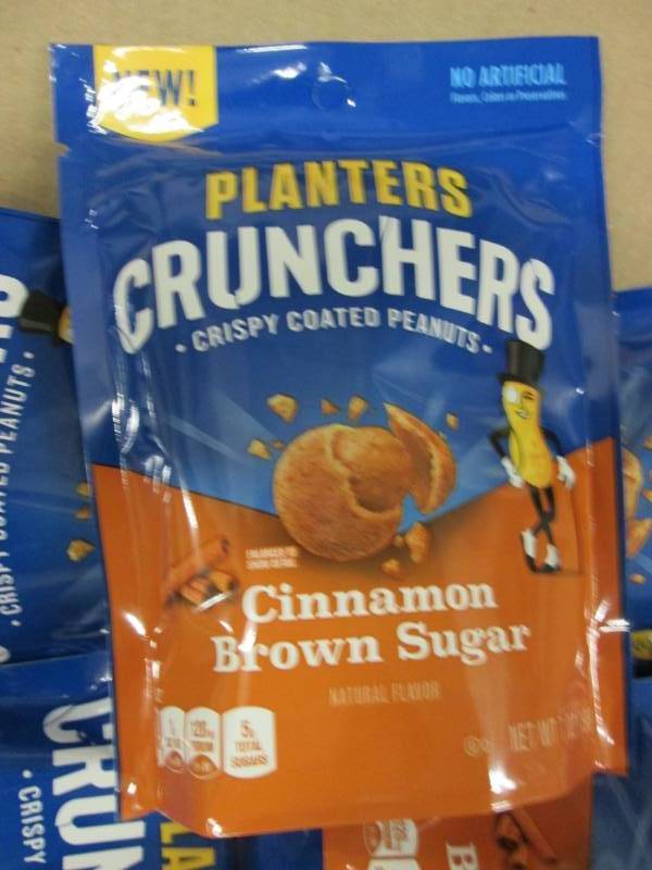 lot 318 image: Case of 8-7 oz Planters Crunchers C...